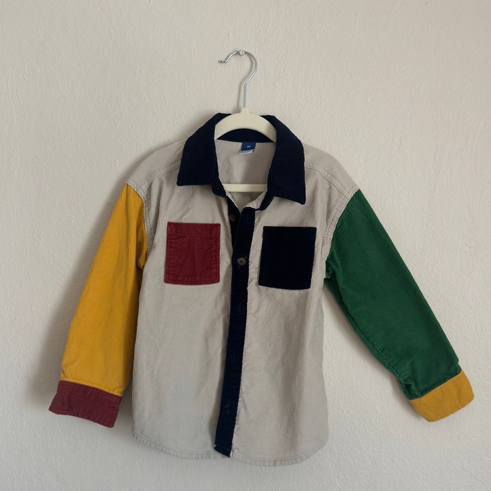 Old Navy Multicolor Kids Button Down Shirt